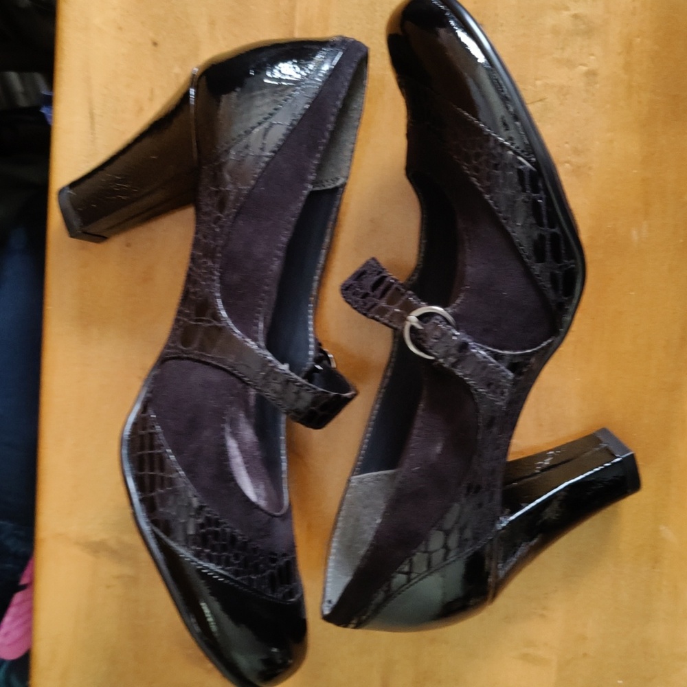 Aerosoles Roller Rink Mary Jane's Comfort Shoes Size 8.5 - Picture 7 of 11